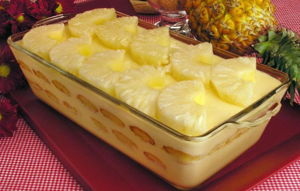 CASSATA DE ABACAXI PARA O VERÃO REFRESCANTE E DELICIOSA SURPREENDA A