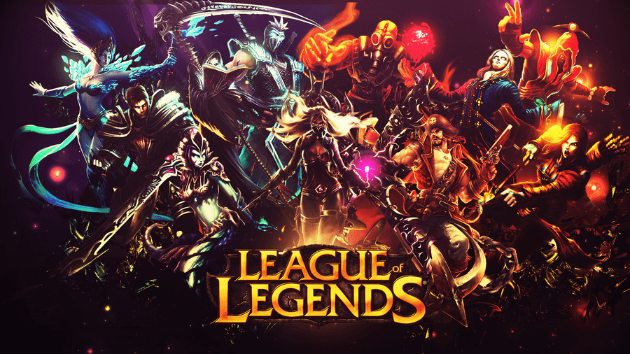 capa do jogo league of legends