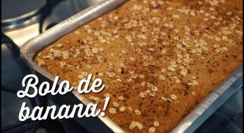 Bolo De Banana Sem Farinha De Trigo, Sem Açúcar e Sem Leite – Saudável, Fácil e Delicioso