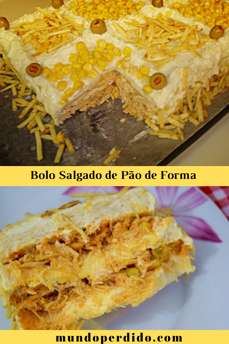 Read more about the article BOLO SALGADO DE PÃO DE FORMA E FRANGO
