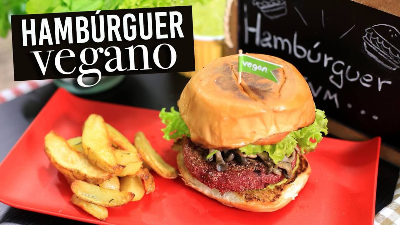 Read more about the article Hambúrguer de grão de bico vegano