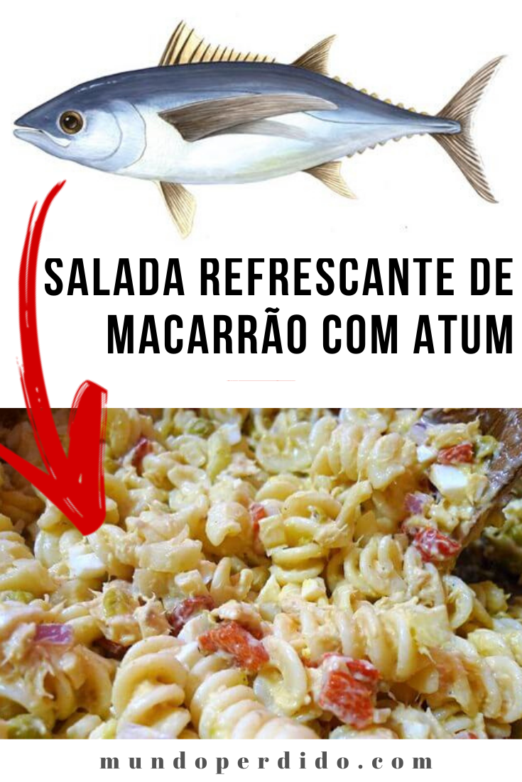 You are currently viewing SALADA DE MACARRÃO COM ATUM