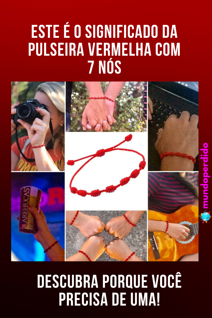 Read more about the article Este é o significado da pulseira vermelha com 7 nós- Descubra porque você precisa de uma!