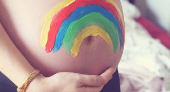 15 Doces frases para dedicar ao seu bebê arco-íris