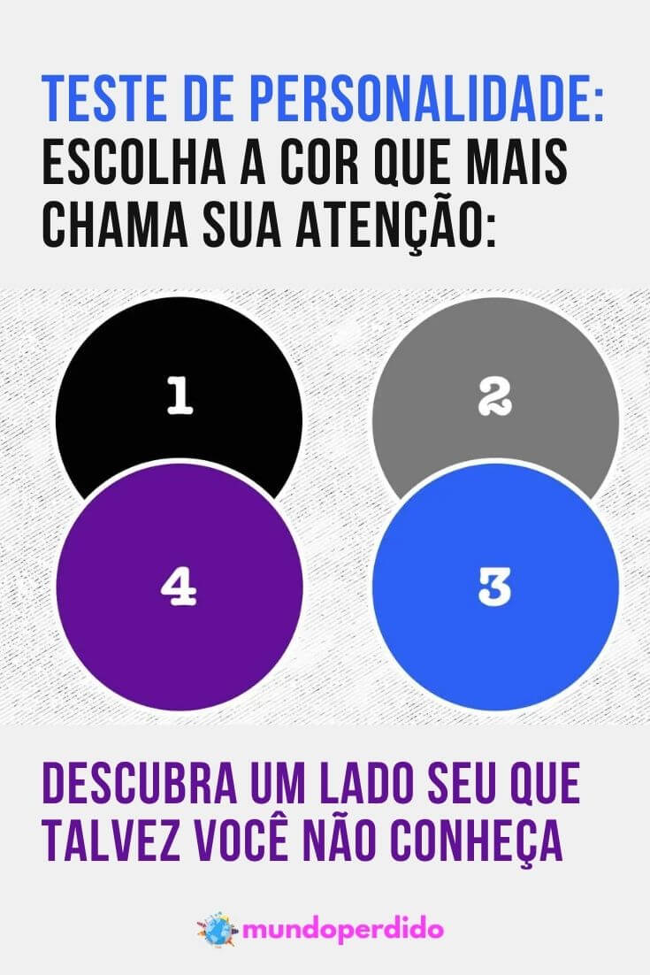 Teste De Personalidade Escolha A Cor Que Mais Chama Sua Atenção Descubra Um Lado Seu Que 8607